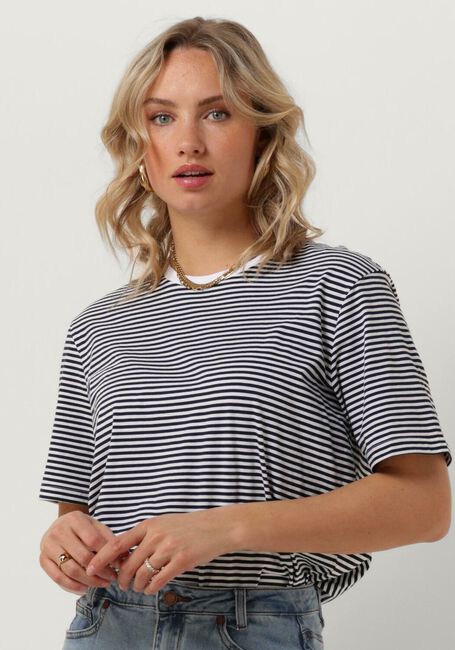 Blauwe MSCH COPENHAGEN T-shirt MSCHHADREA TEE STP - large