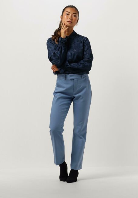 Blauwe MOS MOSH Blouses MMROBENA LEZ SHIRT - large