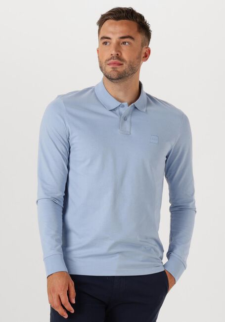 Blauwe BOSS ORANGE Polo PASSERBY - large