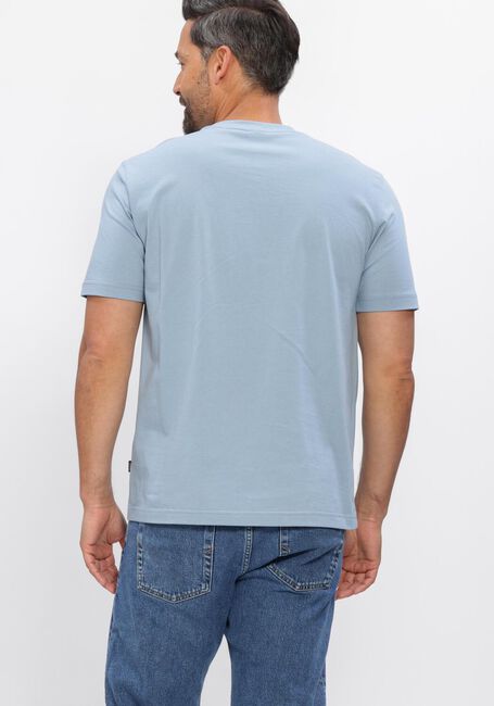 Lichtblauwe BOSS ORANGE T-shirt TE_BASS - large