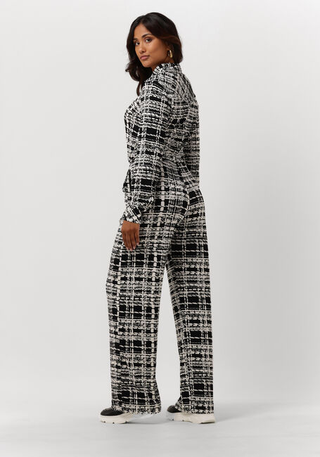 Zwarte VANILIA Jumpsuit DUO CHECK JUMPSUIT - large