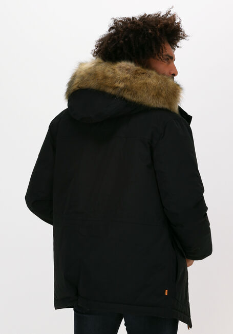 Zwarte TIMBERLAND Gewatteerde jas SCAR RIDGE PARKA DRYVENT - large