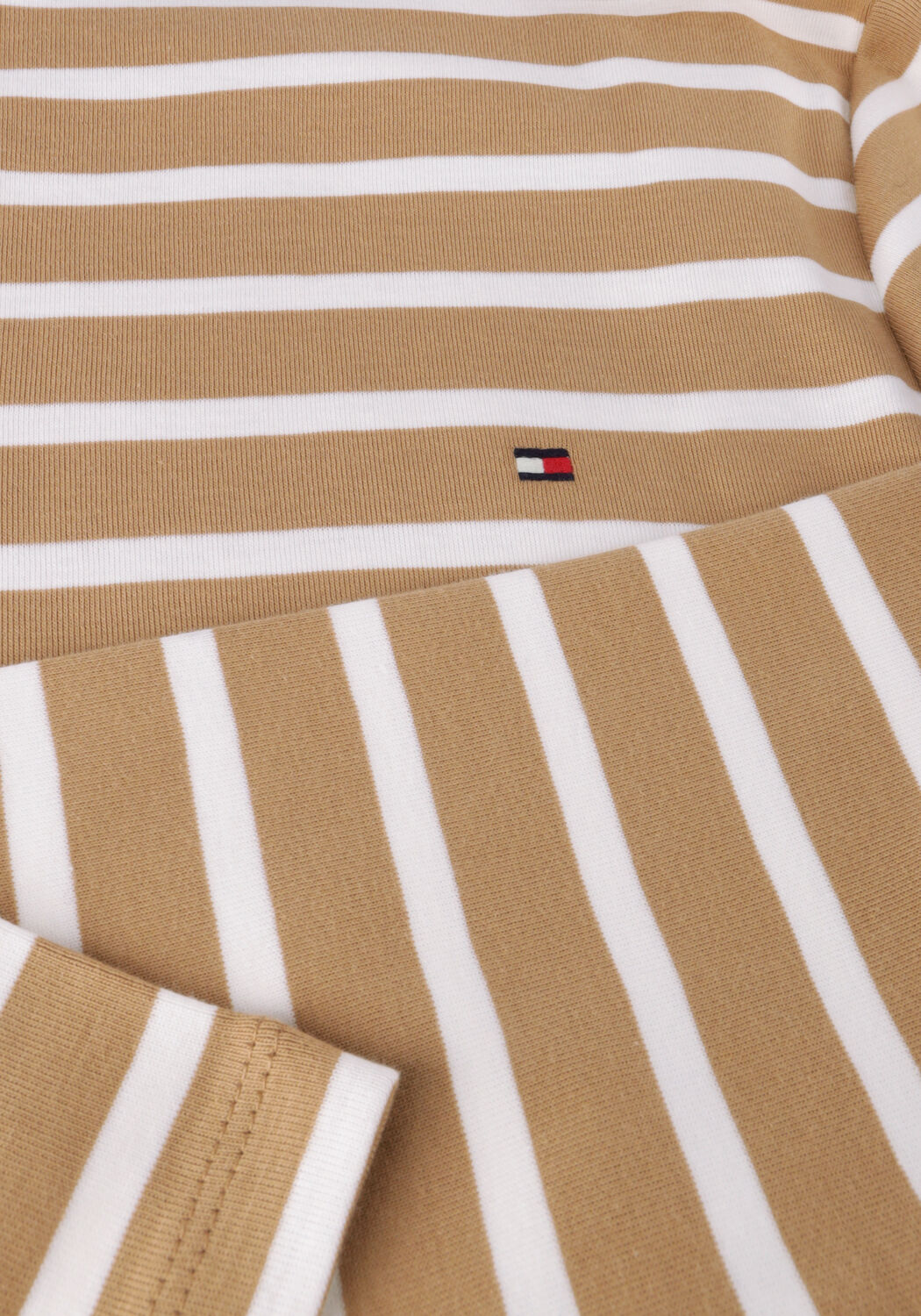 Khaki TOMMY HILFIGER Tops & T-shirts NEW CODY SLIM BOAT-NK 3/4 SLEEVE - large