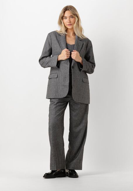 Zwarte SECOND FEMALE Pantalon WALERIA TROUSERS - large