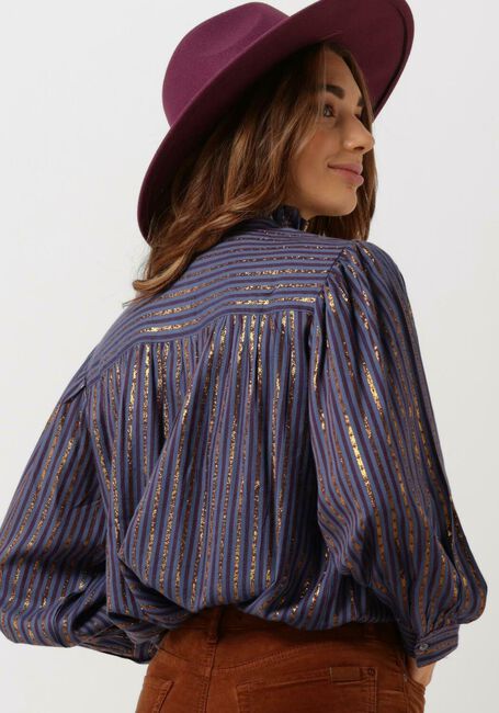 Blauwe ANTIK BATIK Blouses EDDY BLOUSE - large