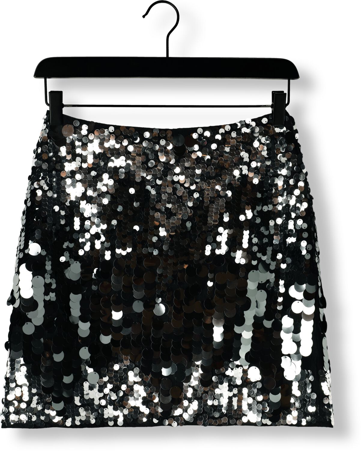 SELECTED FEMME Dames Rokken Slftana Hw Short Sequins Skirt Zilver