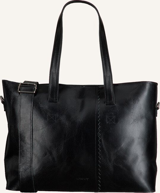 Zwarte MYOMY Handtas MY PAPER BAG WRAPPED WORKBAG Zwarte MYOMY Handtas MY PAPER BAG WRAPPED WORKBAG - large