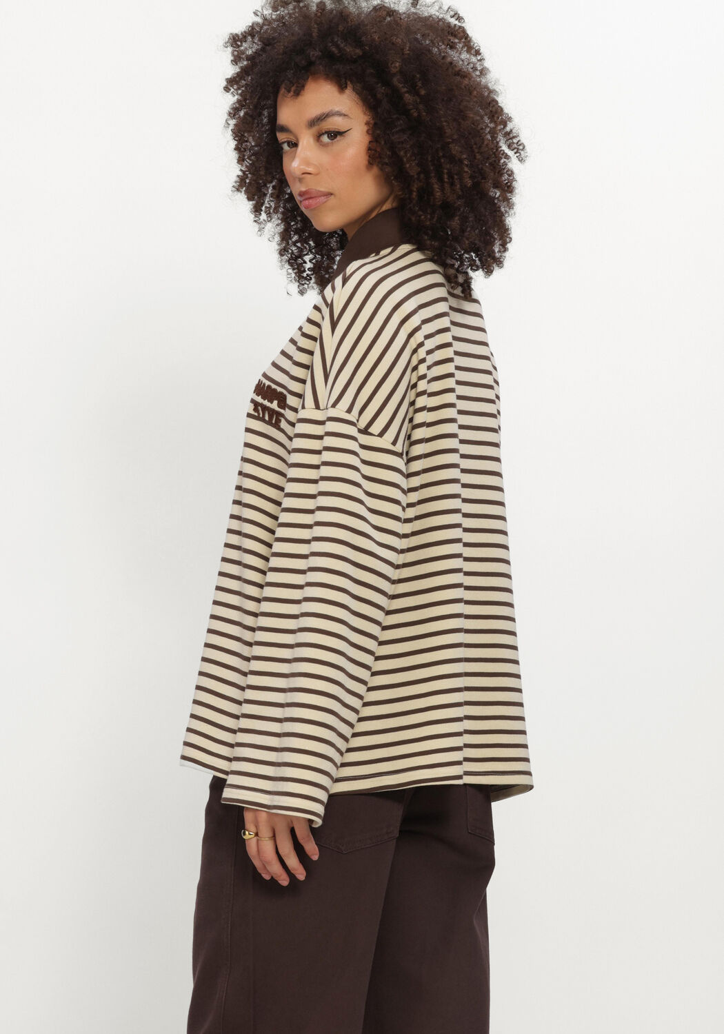 Creme HARPER & YVE longsleeve POLLIE-JU - large