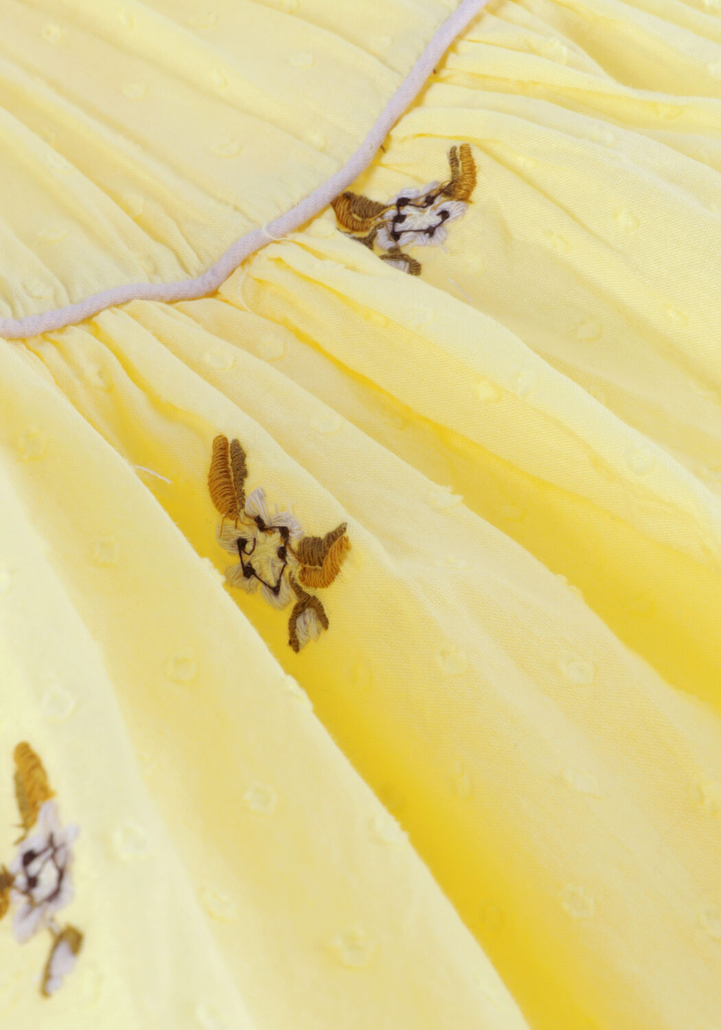 Gele MARMAR COPENHAGEN Midi jurk DYMAN - large