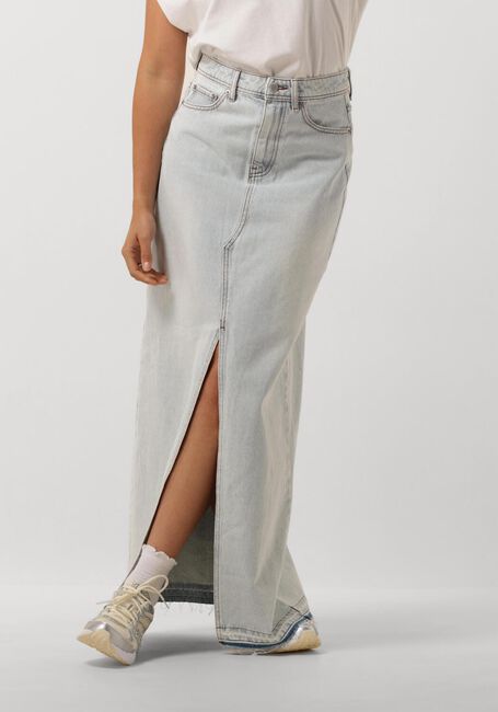 Blauwe CATWALK JUNKIE Maxirok MAXI DENIM SKIRT - large