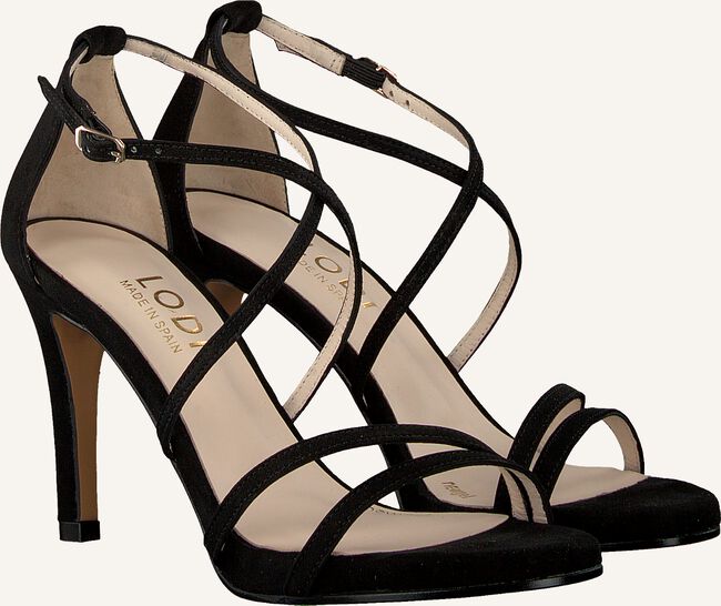 Zwarte LODI Platte sandalen INRIKO-X Zwarte LODI Platte sandalen INRIKO-X - large