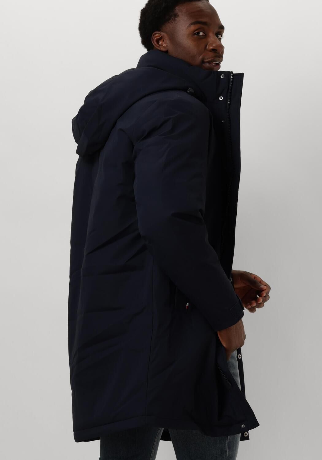 TOMMY HILFIGER Heren Jassen Tech Padded Parka Donkerblauw