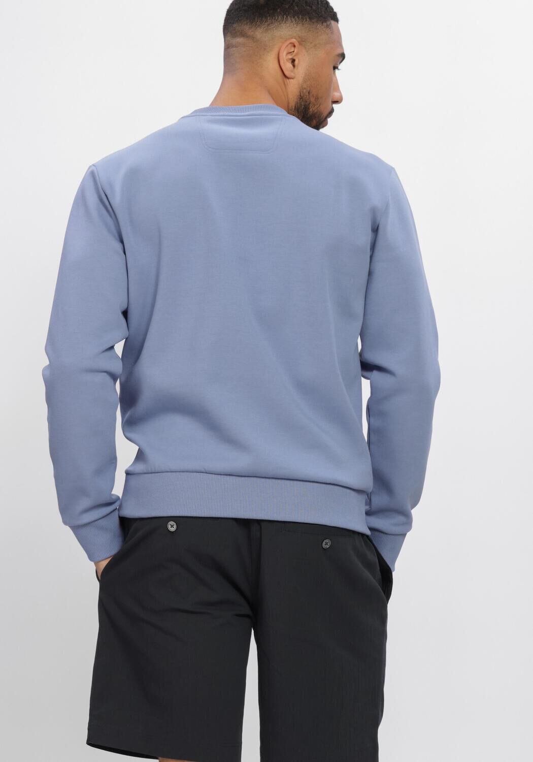 Blauwe BOSS GREEN Trui SALBO - large