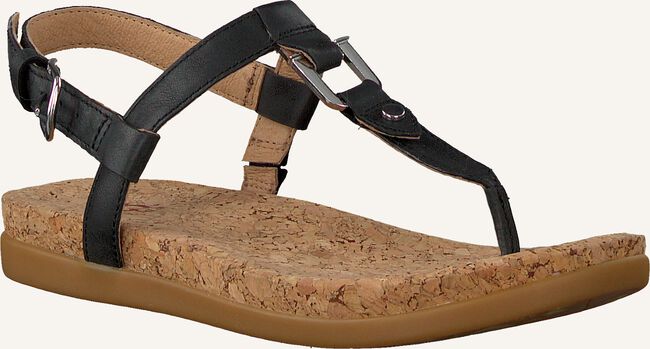 Zwarte UGG Platte sandalen ALEIGH Zwarte UGG Platte sandalen ALEIGH - large