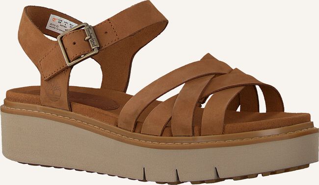 Cognac TIMBERLAND Platte sandalen SAFARI DAWN Cognac TIMBERLAND Platte sandalen SAFARI DAWN - large