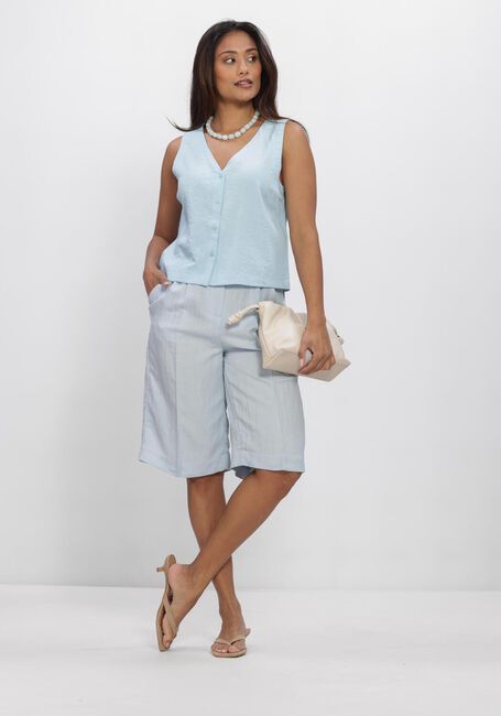 Blauwe MSCH COPENHAGEN Broeken MSCHGRACIELA FRANCISKA HW SHORTS - large