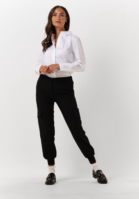 Witte LEVETE ROOM Blouses LR-ISLA SOLID 7 - large