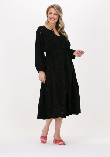Zwarte DEVOTION Midi jurk SAMOTHRAKI - large