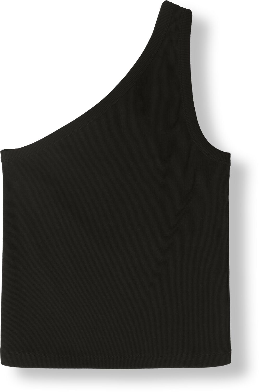 SELECTED FEMME Dames Tops & T-shirts Slfanna One Shoulder Top Zwart