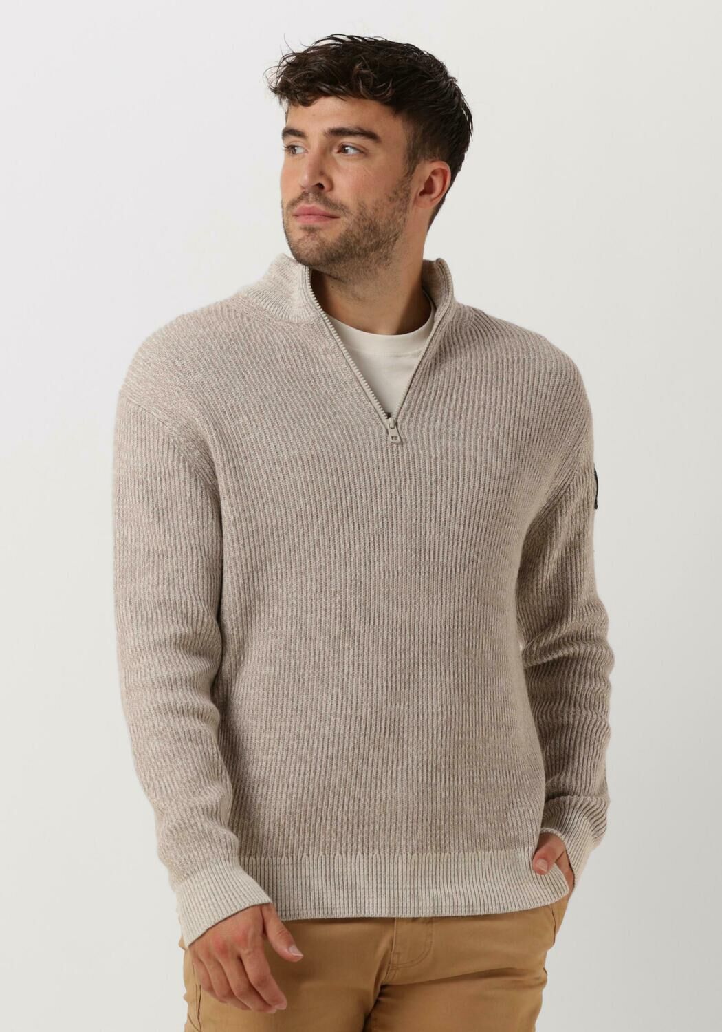 Half zip best sale sweater heren