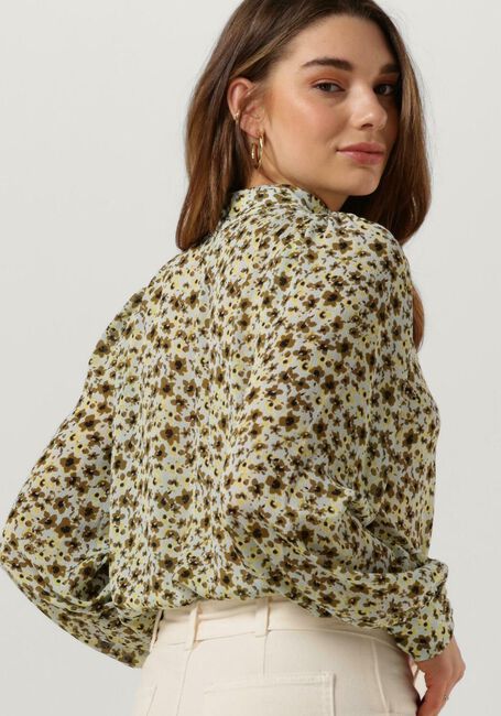Groene MSCH COPENHAGEN Blouses ADALIA RIKKELIE TOP AOP - large
