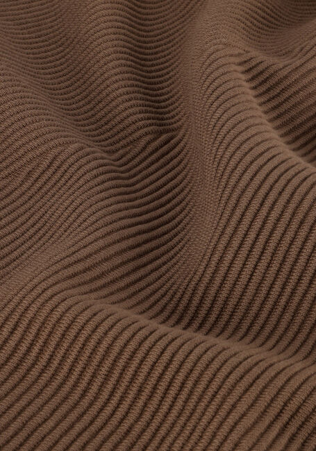 Bruine CAST IRON Trui MOCK NECK COTTON MODAL MOCKNECK Bruine CAST IRON Trui MOCK NECK COTTON MODAL MOCKNECK - large