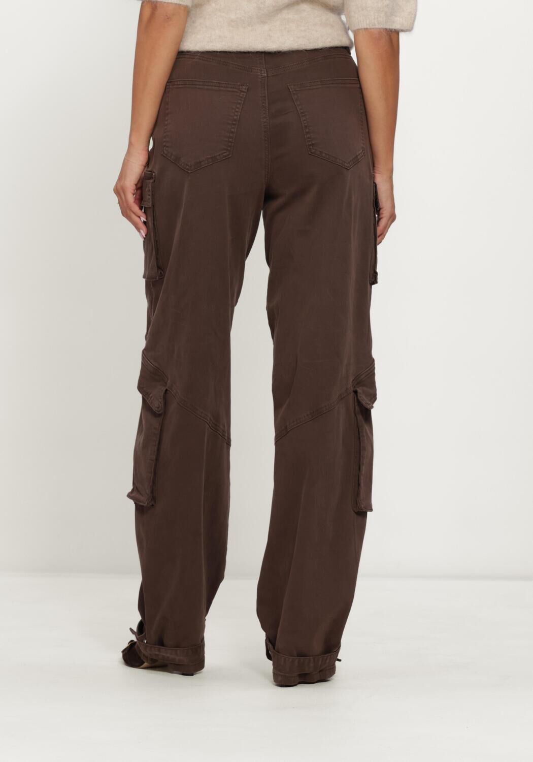 Bruine GESTUZ Cargobroeken GZcargi HW pants - large