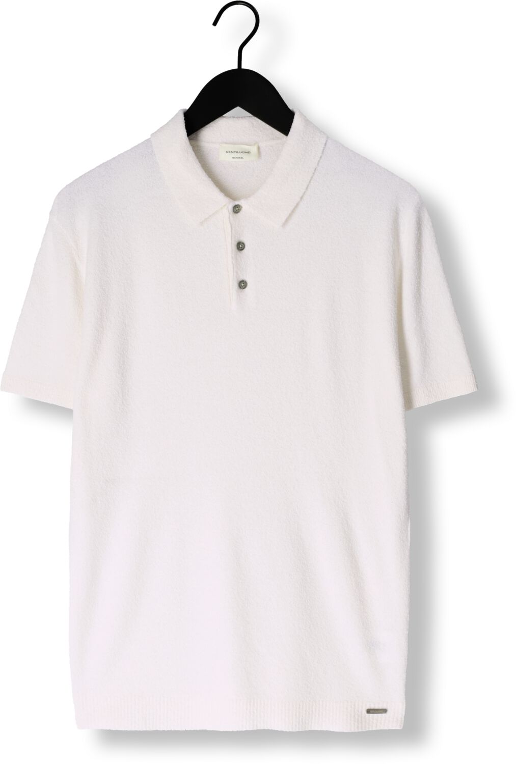 GENTILUOMO Heren Polo's & T-shirts Polo Ss K2015-273 Ecru