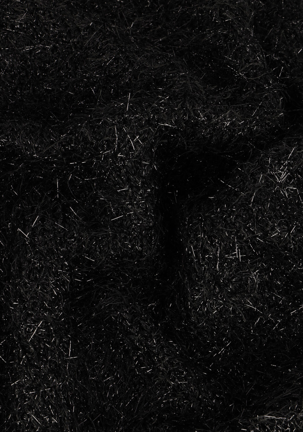 Zwarte ANOTHER LABEL Trui JACKY KNITTED PULL - large