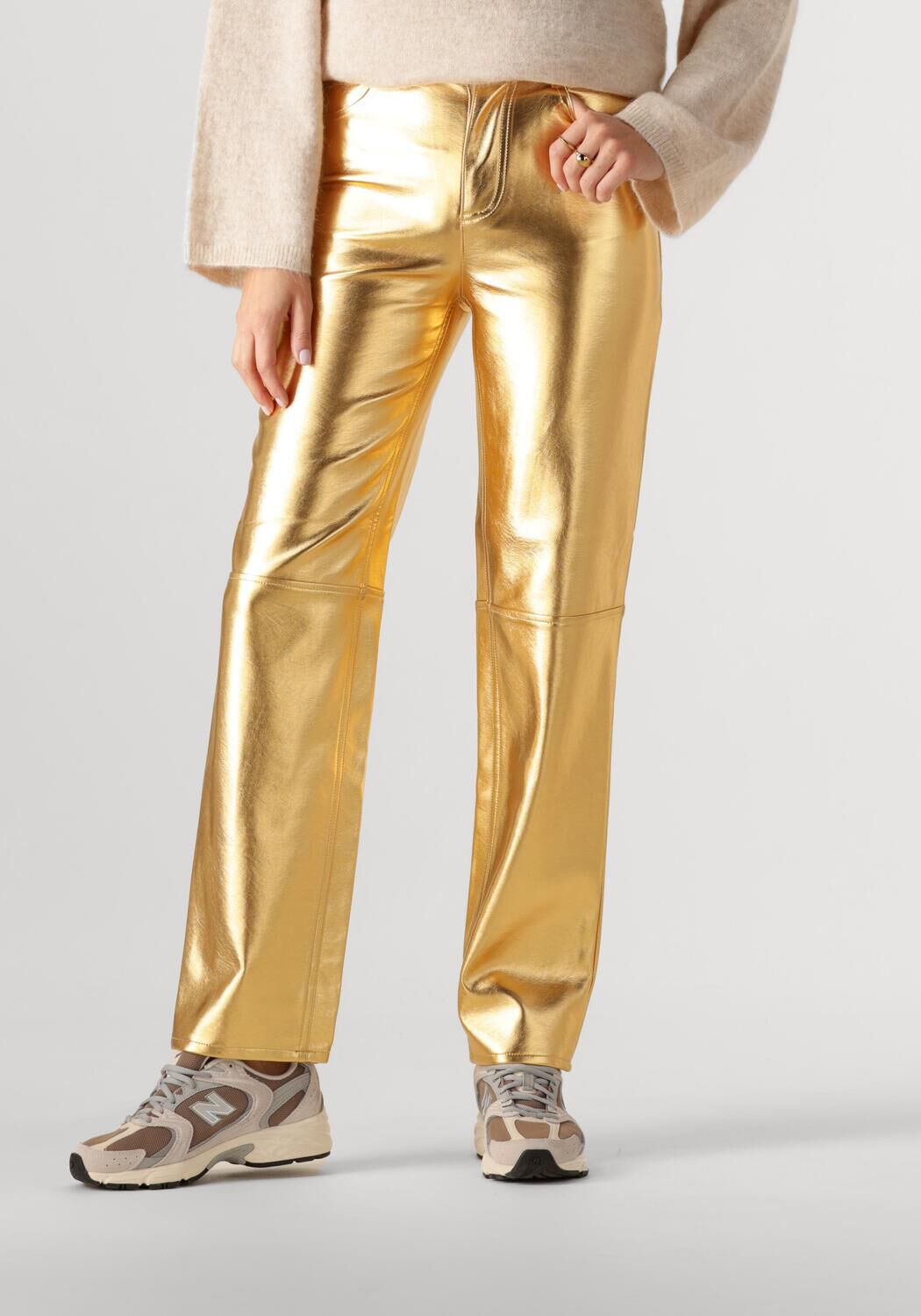EDITED Dames Broeken Oona Trousers Goud