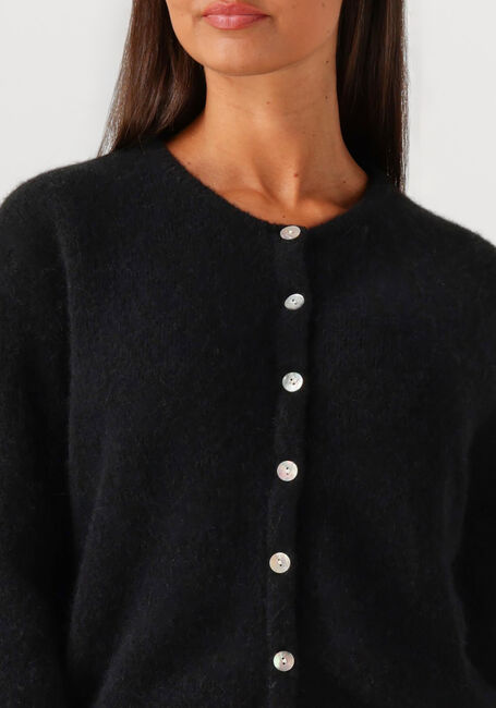 Zwarte AMERICAN VINTAGE Vest VITOW CARDIGAN - large