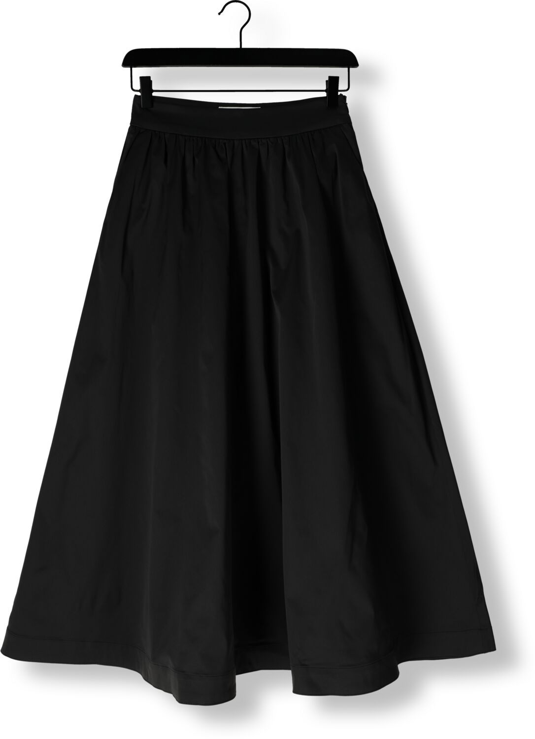 ROUGE EDIT Dames Rokken Roudetta Hw Ankle Skirt Zwart