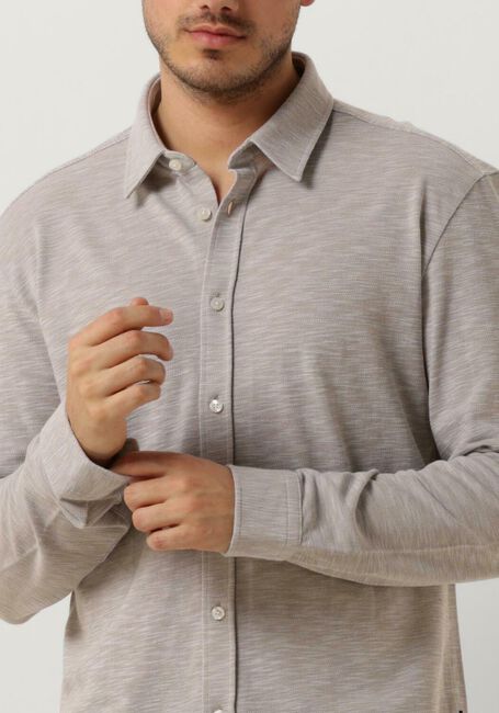 Beige BOSS BLACK Casual overhemd S-ROAN-KENT-C1-233 - large