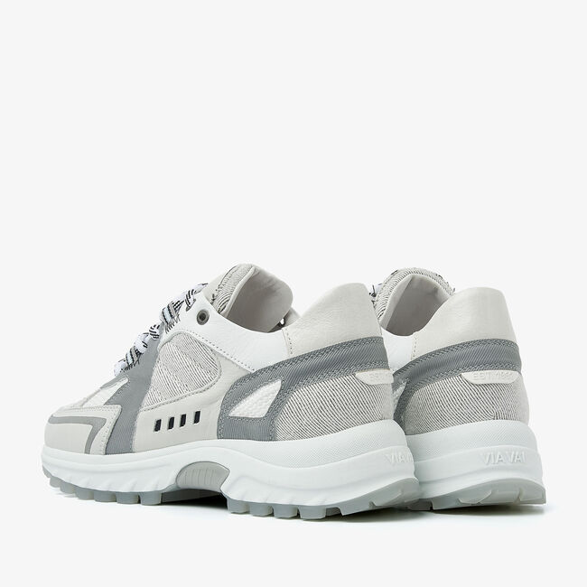 Zilveren VIA VAI Lage sneakers DANAE HALO - large