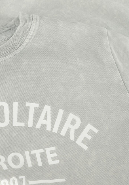 Lichtgrijze ZADIG & VOLTAIRE T-shirt X60089 - large