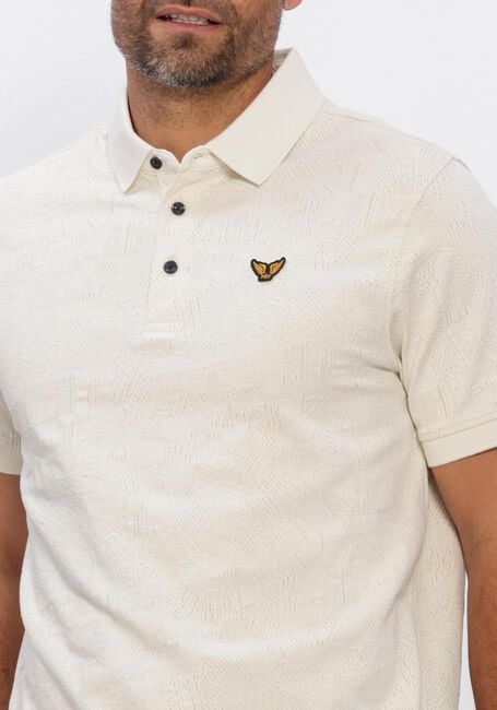 Beige PME LEGEND Polo JACQUARD JERSEY - large