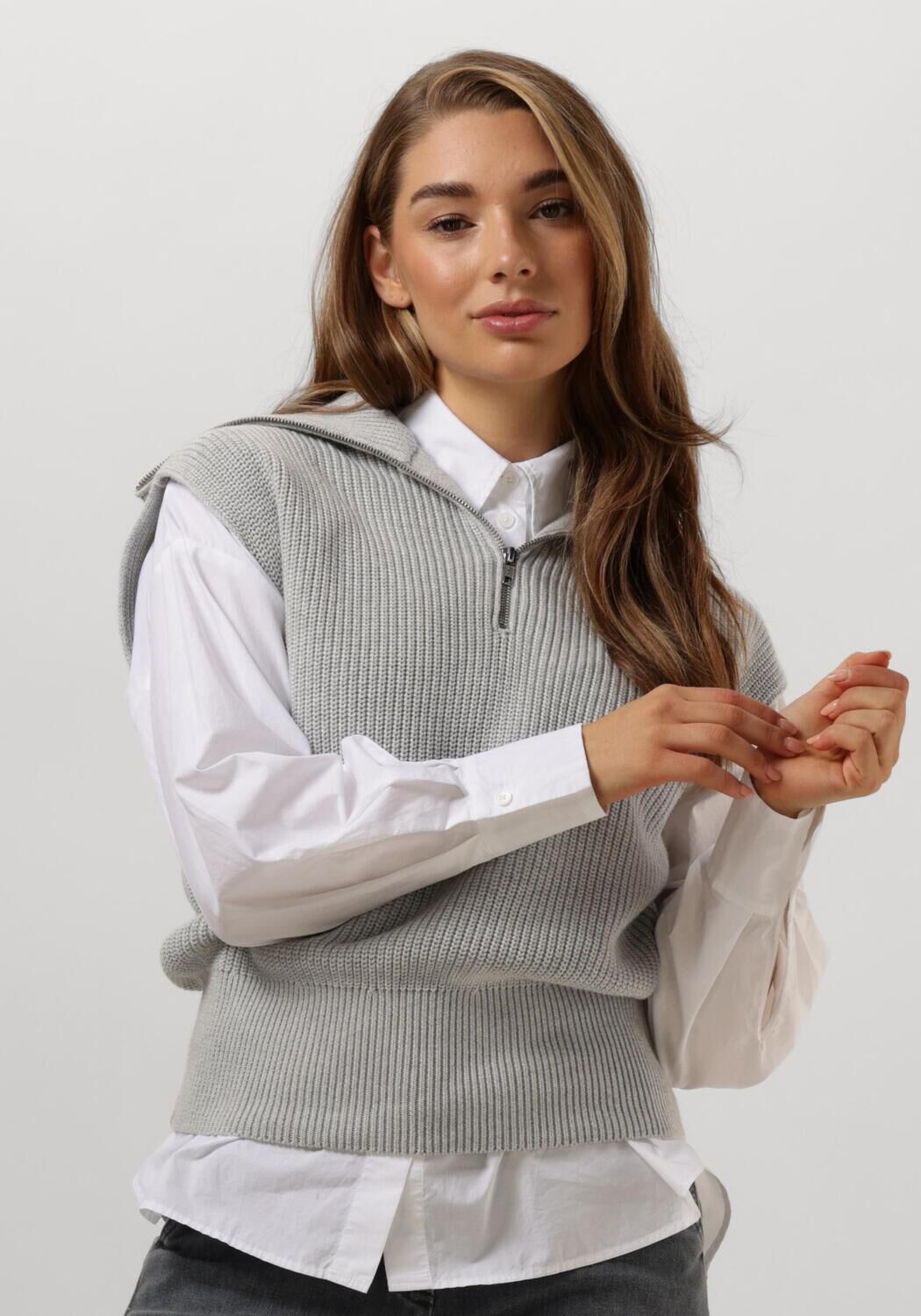 grijze penn ink spencer 283 jumper