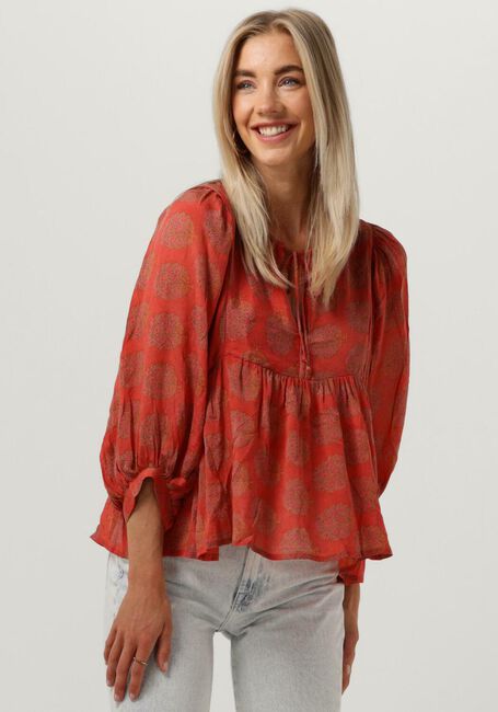 Roze SISSEL EDELBO Blouses ANGELINA SILK TOP - large