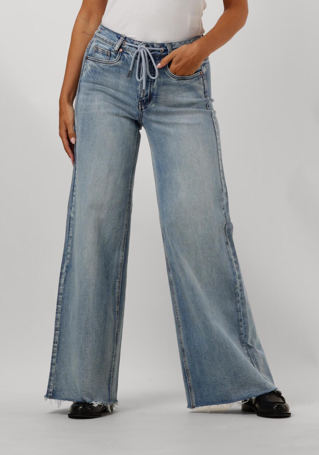MY ESSENTIAL WARDROBE Dames Broeken Dangomw 144 Xwide Blauw