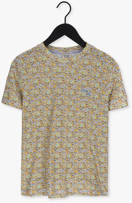 Multi SCOTCH & SODA T-shirt REGULAR-FIT ORGANIC COTTON ALLOVER PRINTED T-SHIRT - large