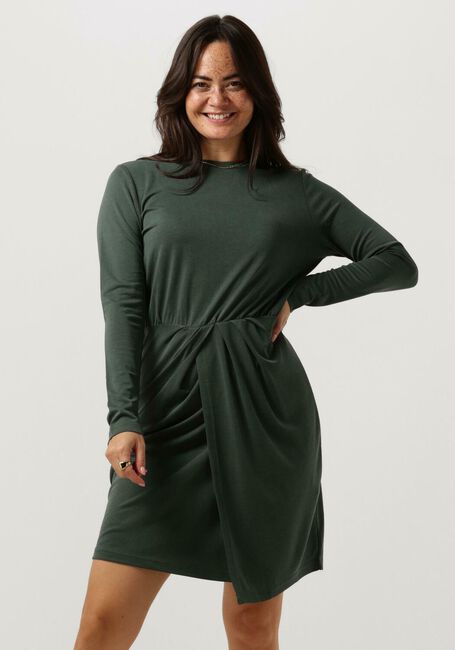 Groene MINUS Mini jurk REYNA MODAL MIDI DRESS - large