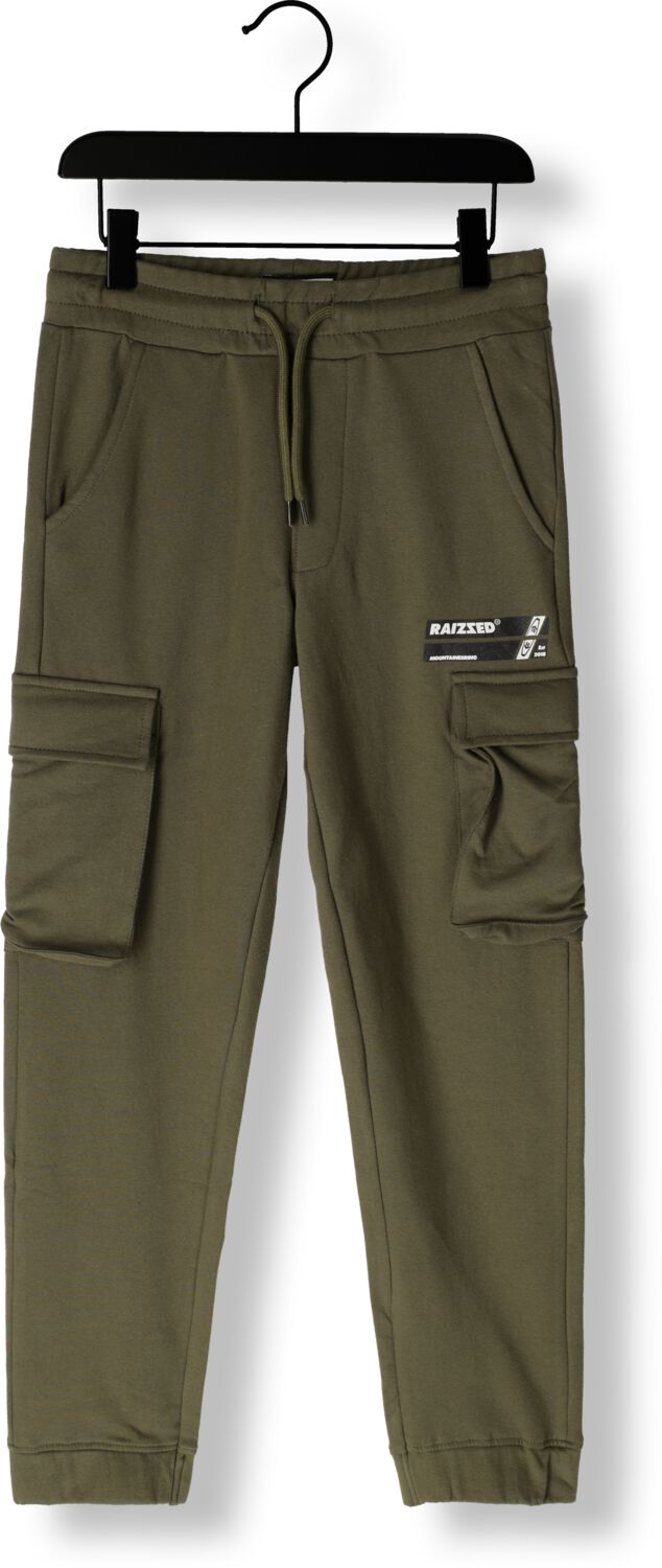 Raizzed tapered fit cargobroek Osaka armygroen