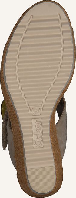 Beige GABOR Platte sandalen 795.1 Beige GABOR Platte sandalen 795.1 - large