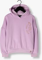 Paarse NOBELL Sweater KING SOFT GIRLS HOODED SWEATER - medium