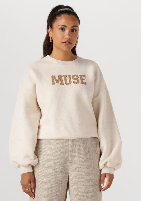 Beige NUKUS Sweater MUSE PULLOVER - large