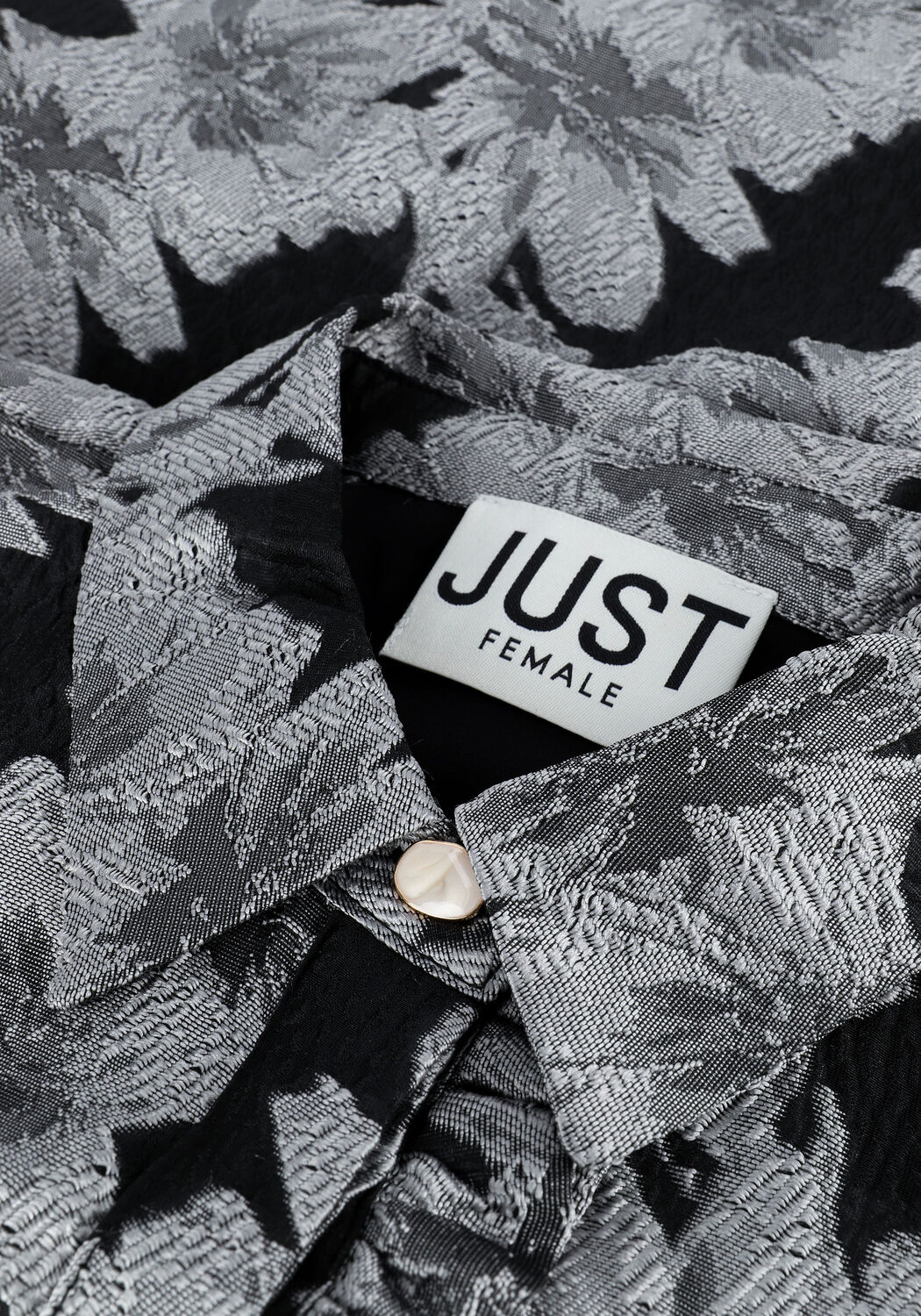 Grijze JUST FEMALE Blouses PAM SHIRT - large