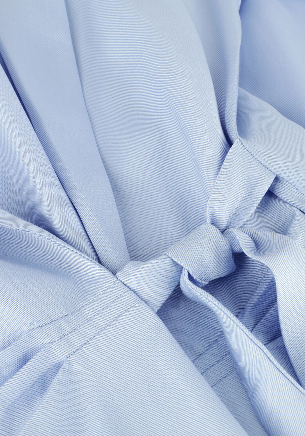 Lichtblauwe ANOTHER LABEL Mini jurk MILOU DRESS S/S - large