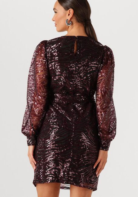 Bordeaux FREEBIRD Mini jurk DIMPHEY - large