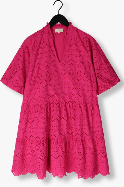 Roze NOTRE-V Mini jurk NV-DONNA DRESS BRODERIE ANGLAISE DRESS - large