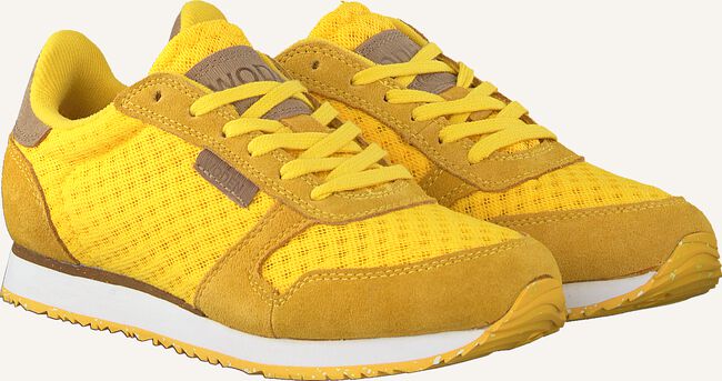 Gele WODEN Lage sneakers YDUN SUEDE MESH Gele WODEN Lage sneakers YDUN SUEDE MESH - large